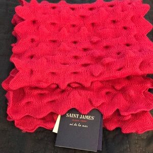 NWT Saint James wrap scarf